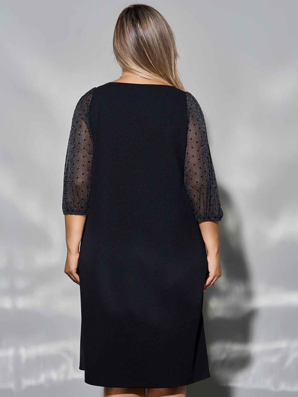 Платье 0218-2 чёрный кварц - Dora фото 143