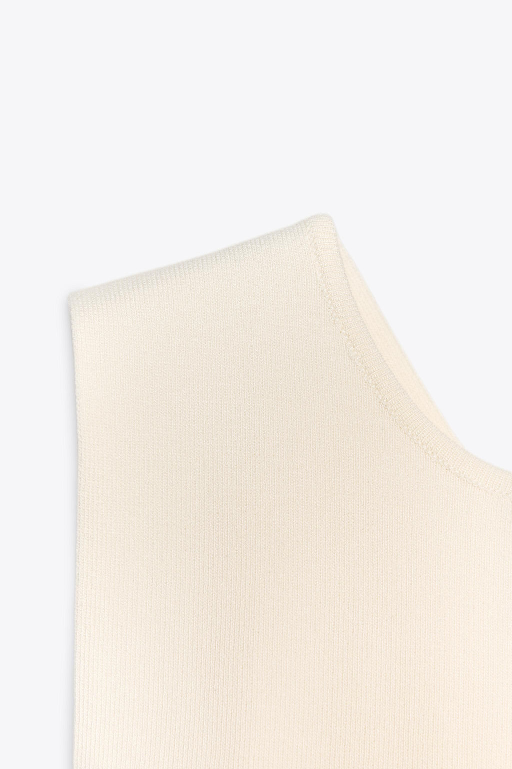 KNIT CUT-OUT BACK TOP - Zara фото 17