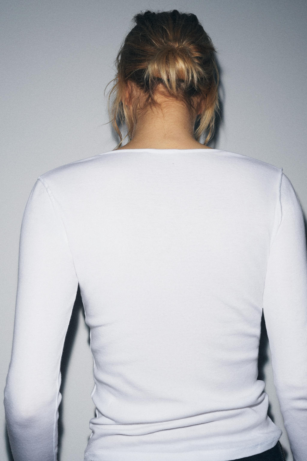 HENLEY NECK T-SHIRT - Zara фото 3