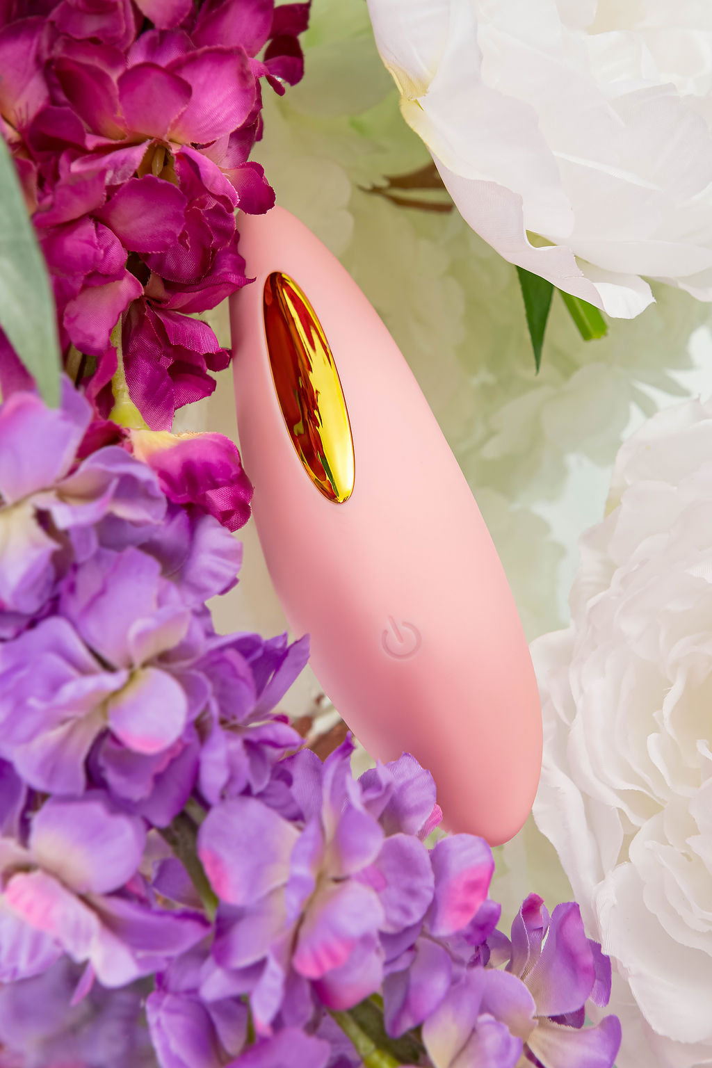 Вакуумный стимулятор Flovetta Lily, силикон, розовый, 13 см - Flovetta by toyfa фото 12