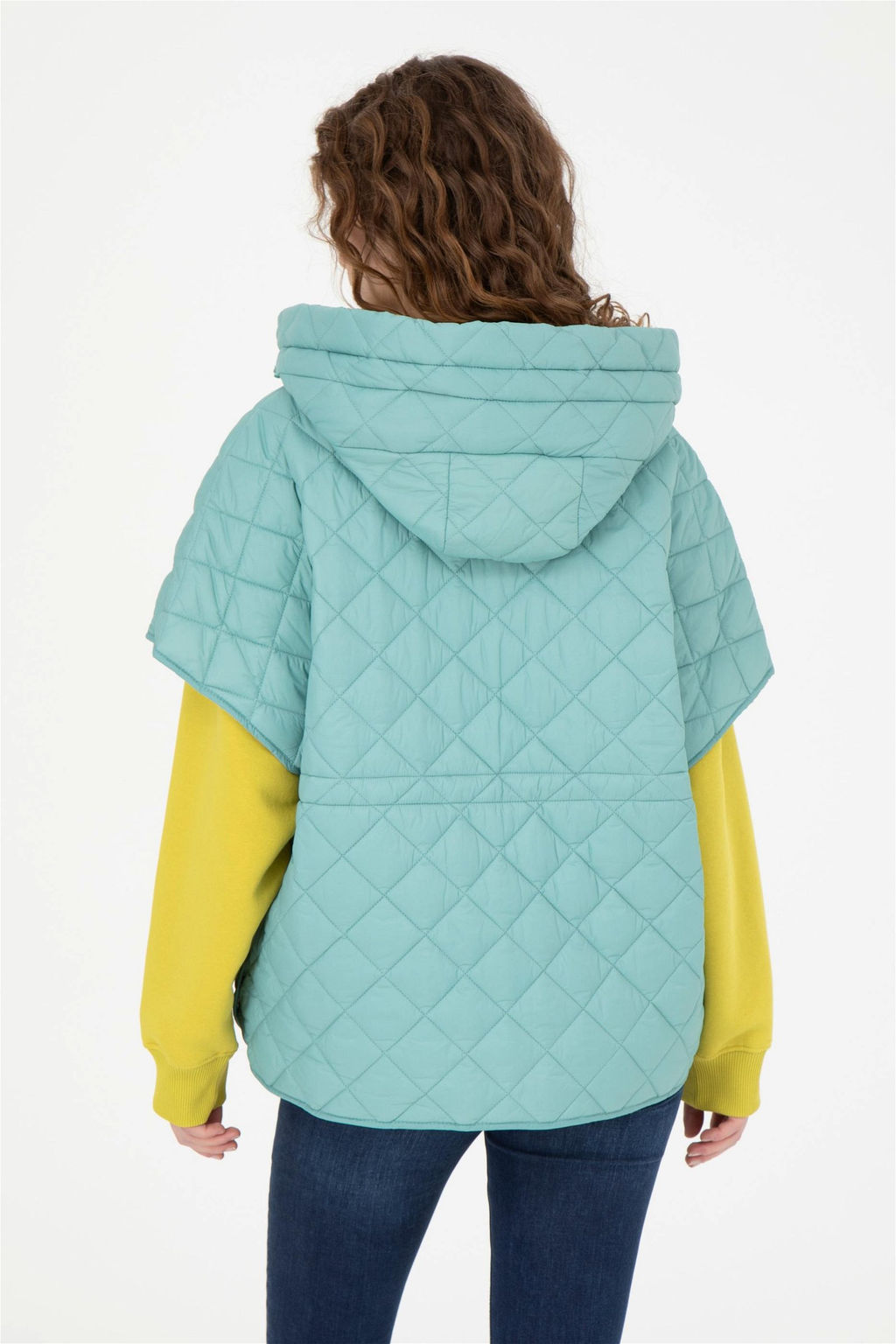 Женское мятное пальто - U.s. polo assn фото 5