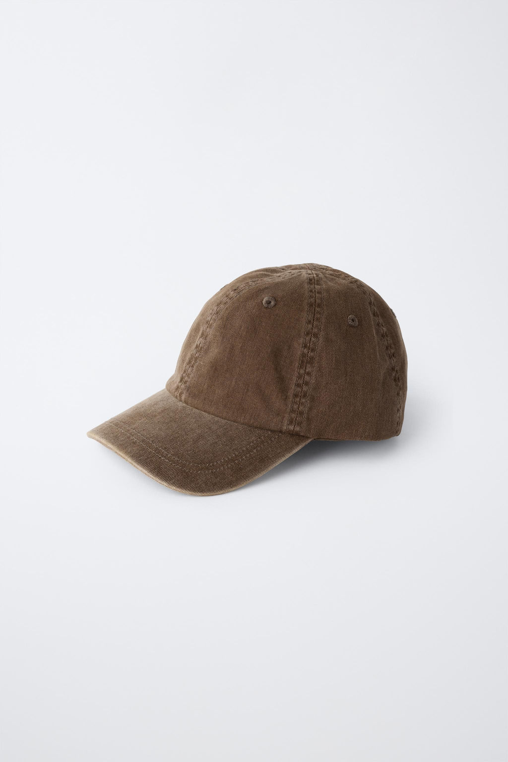 STORIESZ - GORRA EFECTO LAVADO / Marr?n - Zara фото 5