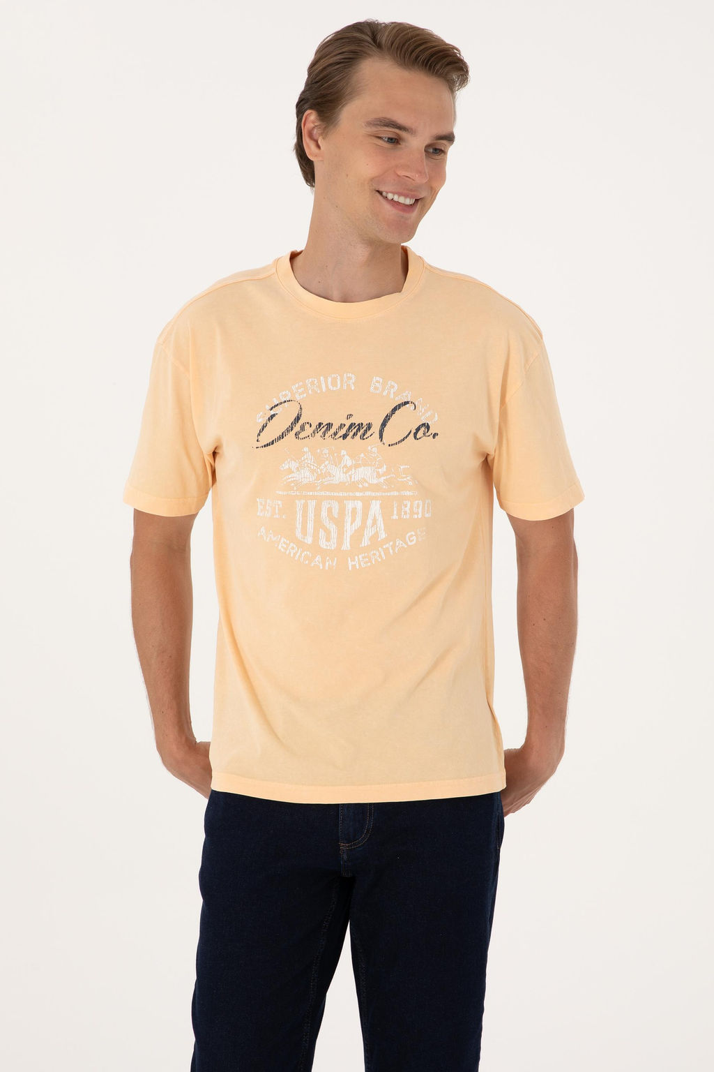 Erkek Turuncu Ti__rt - U.s. polo assn фото 3