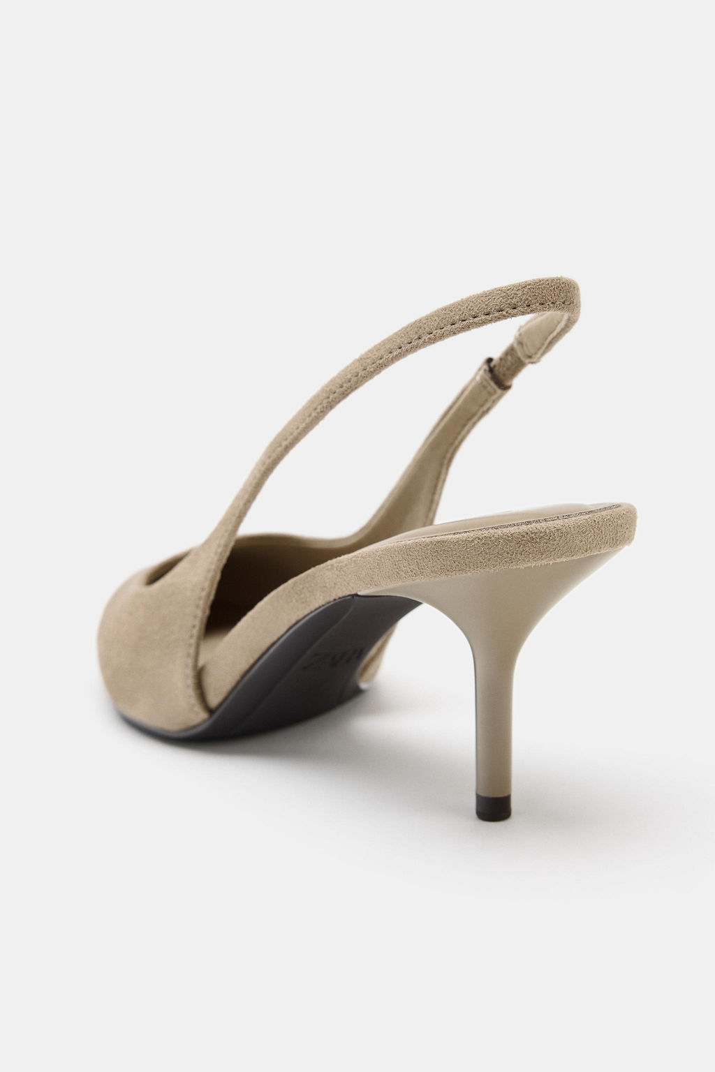 ZAPATO DESTALONADO TAC?N / Gris Topo - Zara фото 5