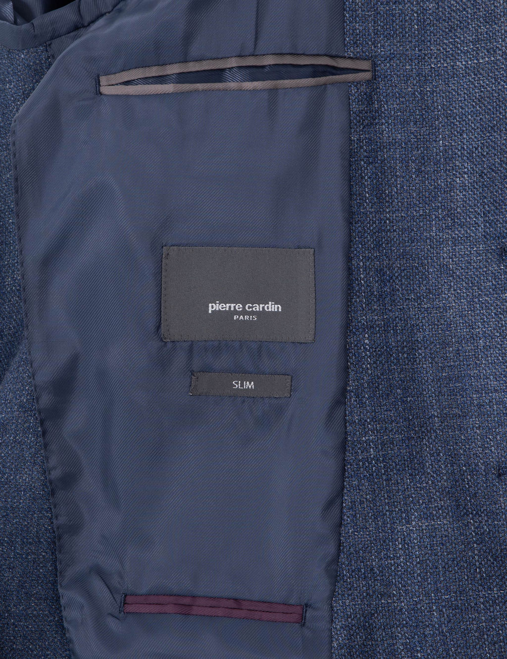 Koyu Mavi Slim Fit Y_nl_ Ceket