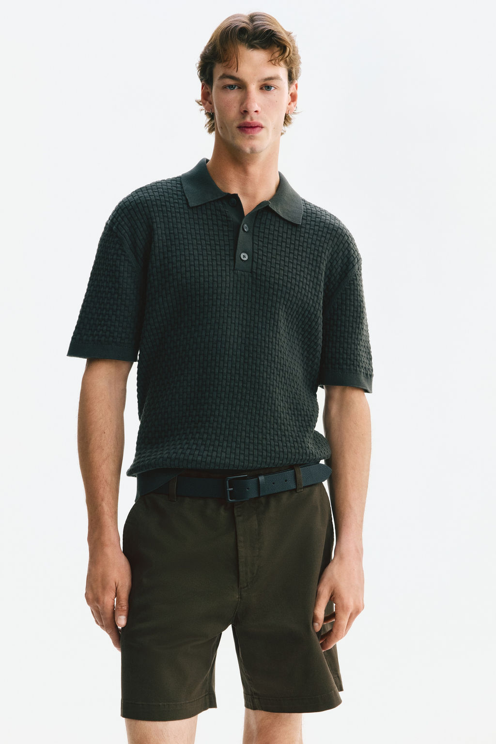 Chinos cortos de algod?n Regular Fit - H&m фото 6