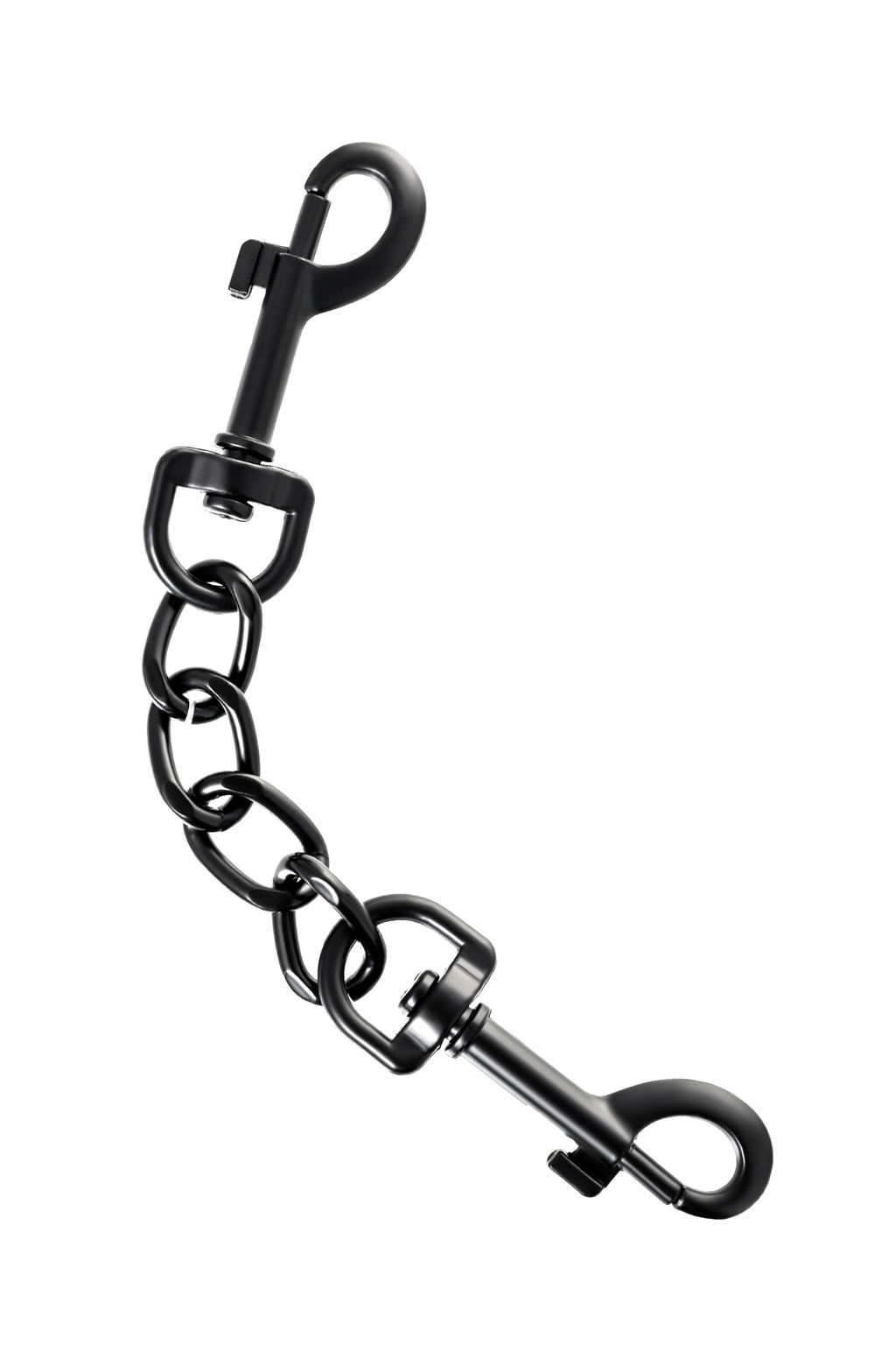 Наручники TOYFA Theatre, PU кожа, черный, 26,5 см