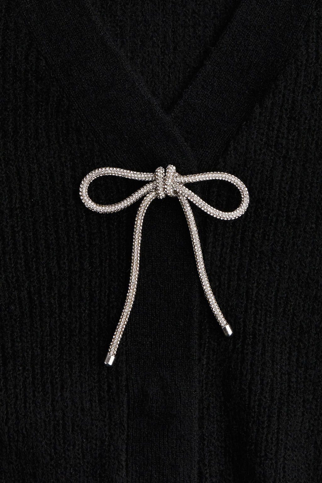 Cardigan en punto de canale con lazo - H&m фото 6