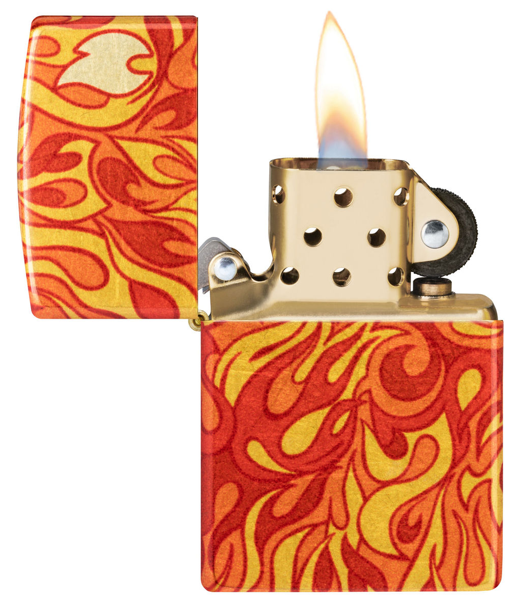 Зажигалка ZIPPO Огонь | Fire 48981  фото 3