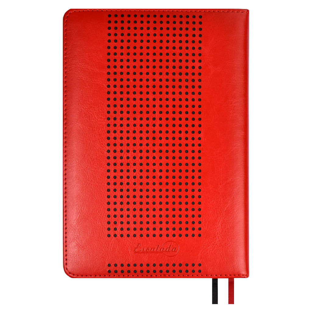 Ежедневник недатированный ESCALADA, А5, 120 л., арт. 63958/ 15 САРИФ КРАСНЫЙ  фото 9