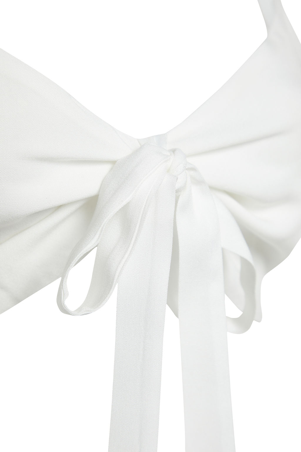 Plaj Giyim Ekru Dokuma Y?rtmacl? Yuksek Bel Maxi Bluz-Pantolon Tak?m TBESS21AU0092 - Trendyolmilla фото 8