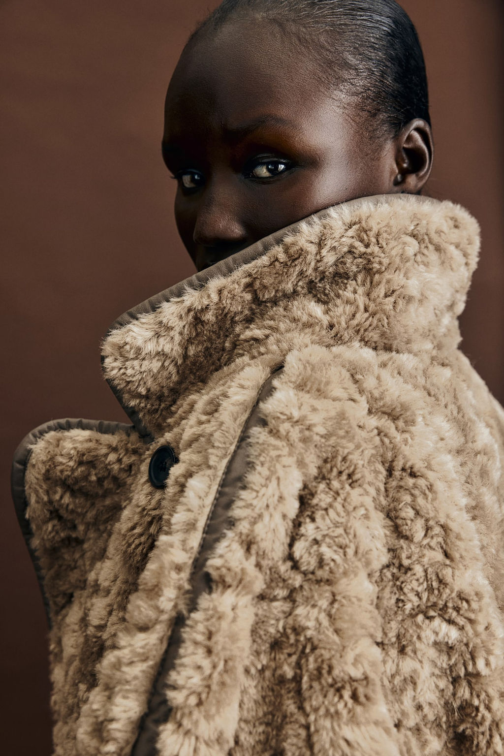 Fluffy coat - H&m фото 4