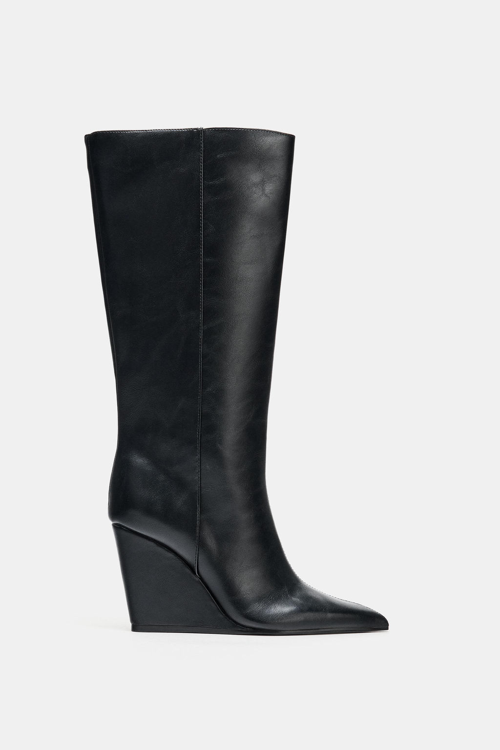 WEDGE HEEL BOOTS - Zara фото 4