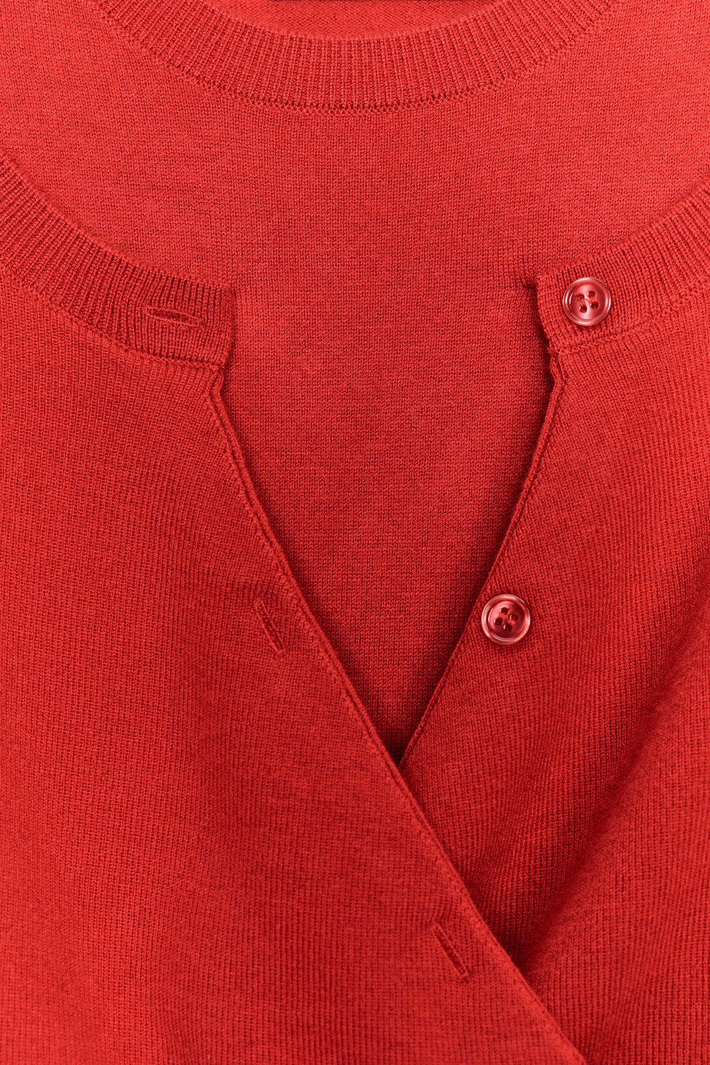 DOUBLE LAYER KNIT CARDIGAN SWEATER - Zara фото 7