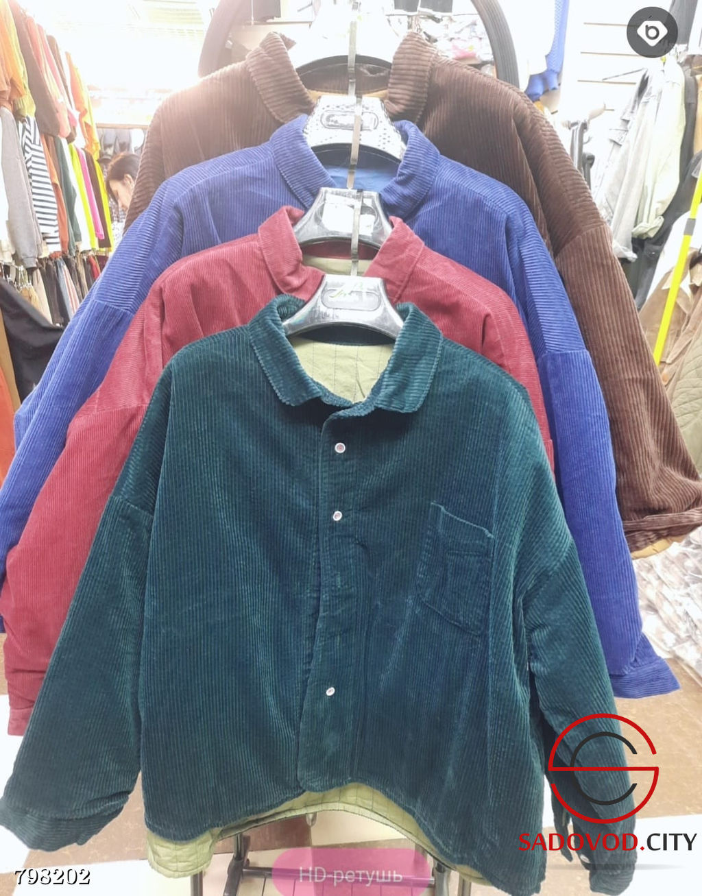 Рубашка женская из микровельвета - Bruno фото 4