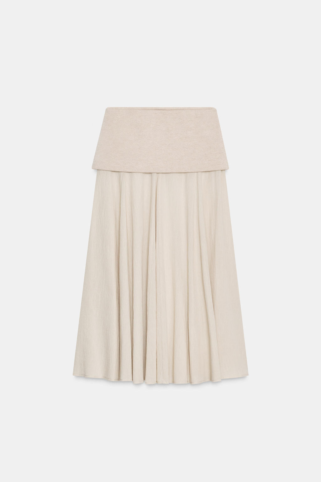 SOFT CONTRAST SKIRT - Zara фото 5