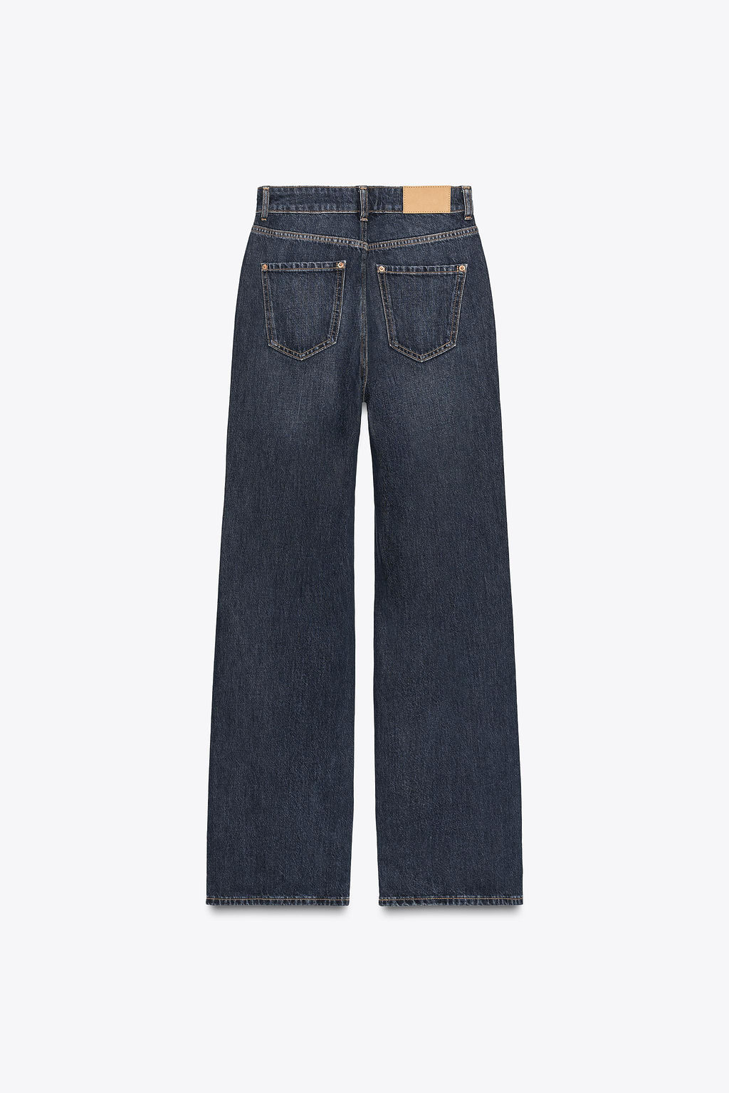 JEANS Z.04 STRAIGHT FULL LENGTH HIGH-WAIST - Zara фото 8