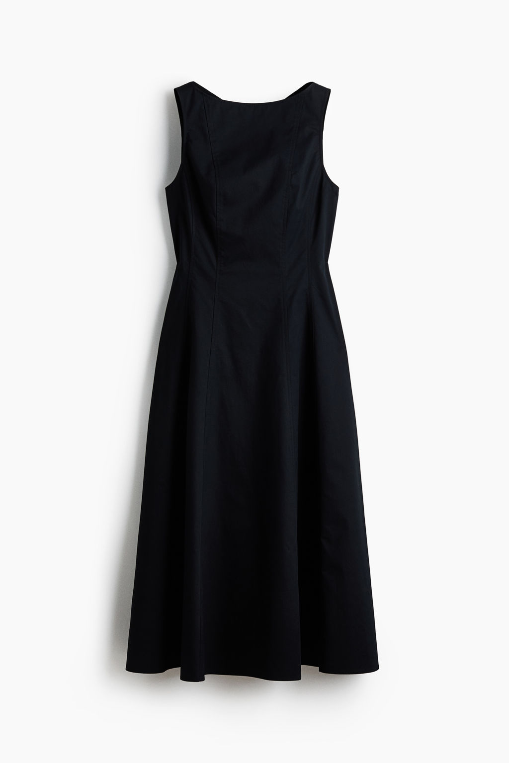 Vestido cut-out de sarga