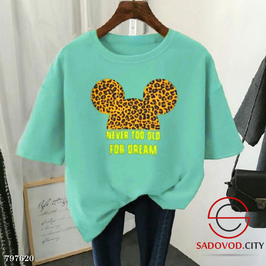 Футболка женская с рисунком (большой размер)