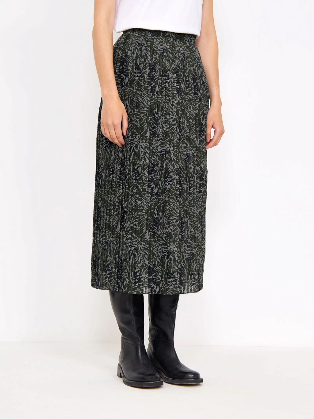 Юбка с плиссировкой - Emka фото 3