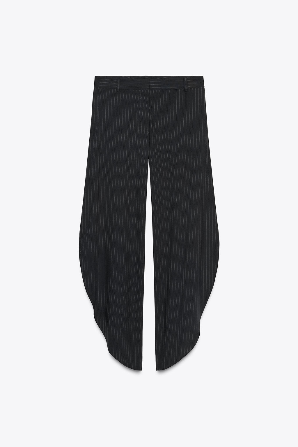 PINSTRIPED TROUSERS WITH VENTS ZW COLLECTION - Zara фото 8