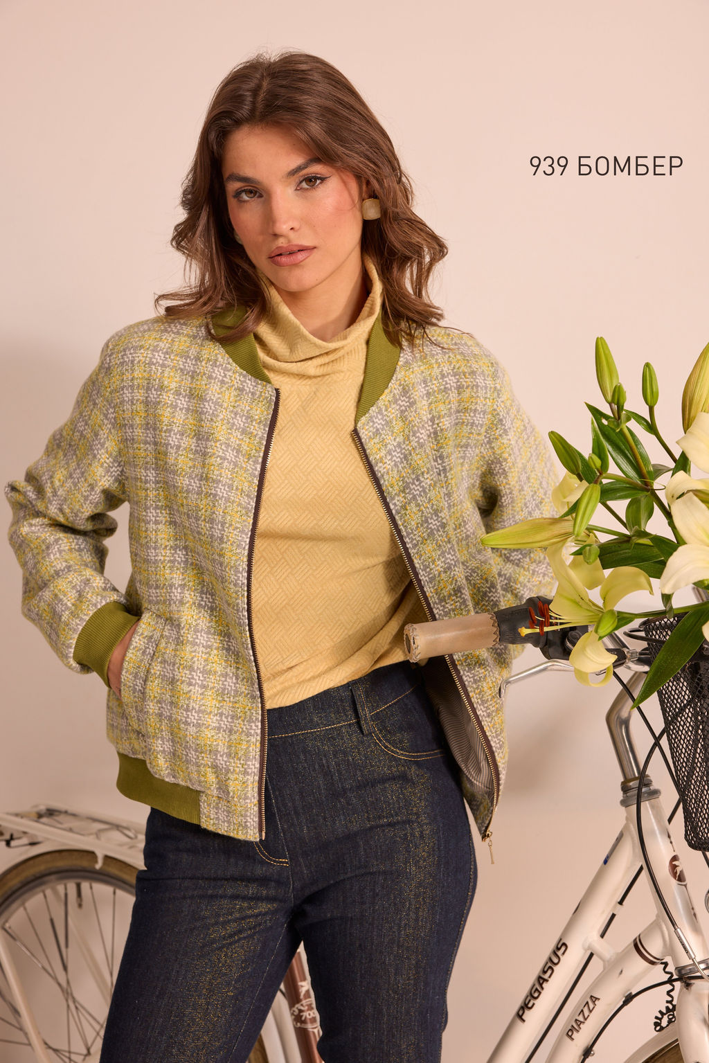 Бомбер 939l - Niv niv fashion фото 5
