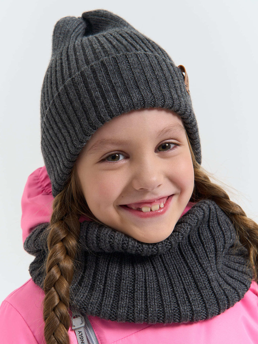 Шапка тыква из смесовой шерсти однослойная Маренго - Bungly фото 8