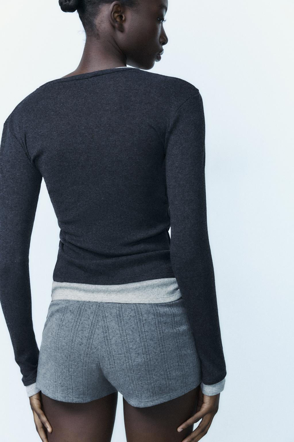 DOUBLE T-SHIRT - Zara фото 3