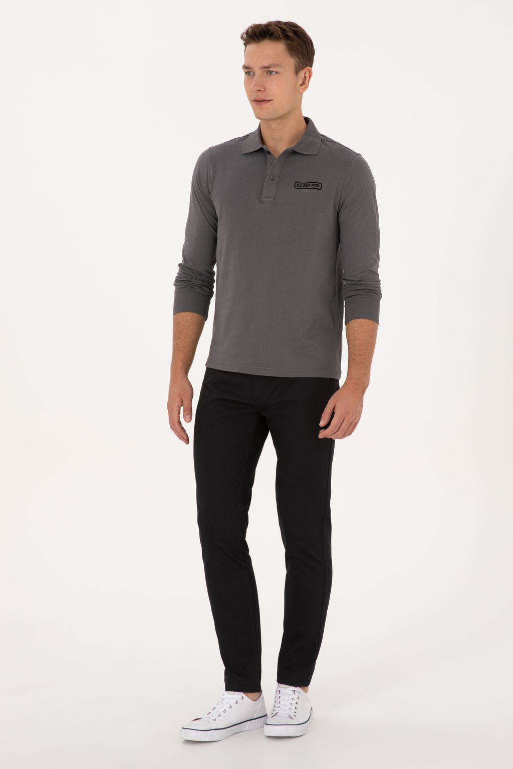 Erkek Siyah Kanvas Pantolon - U.s. polo assn фото 9