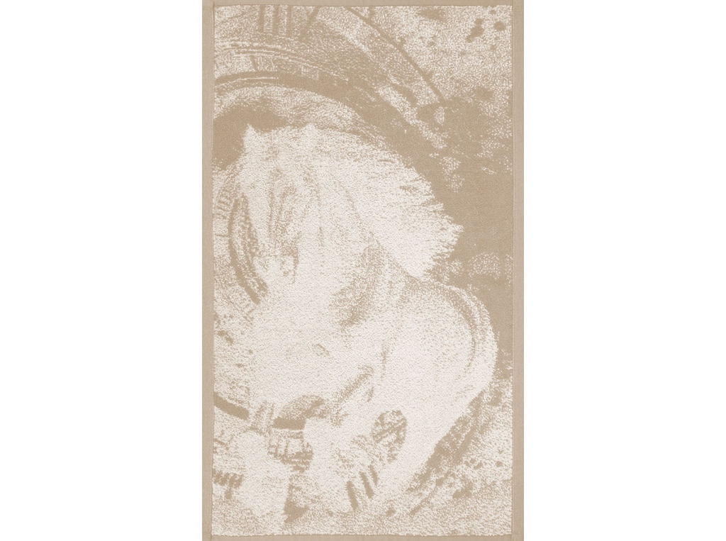 Полотенце махровое 6с104.511ж2 Бег времени(лен3) 67х40см