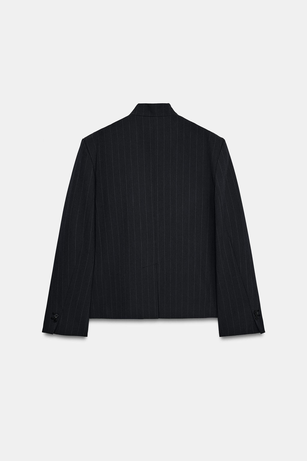 HIGH NECK PINSTRIPE BLAZER ZW COLLECTION - Zara фото 6