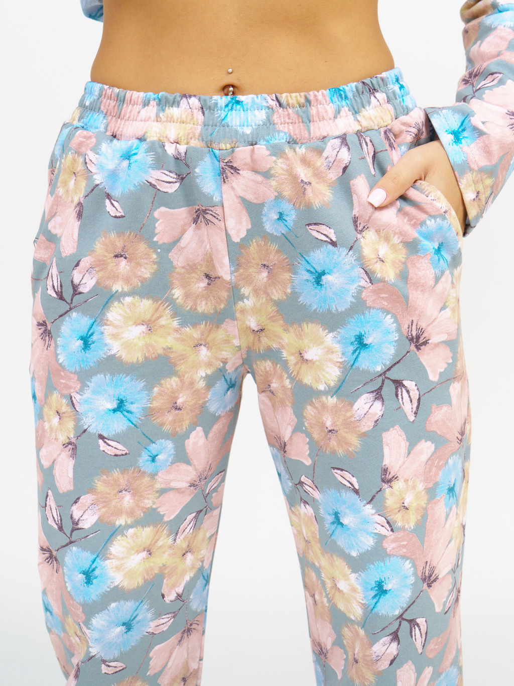 849 Пижама "Цветы"