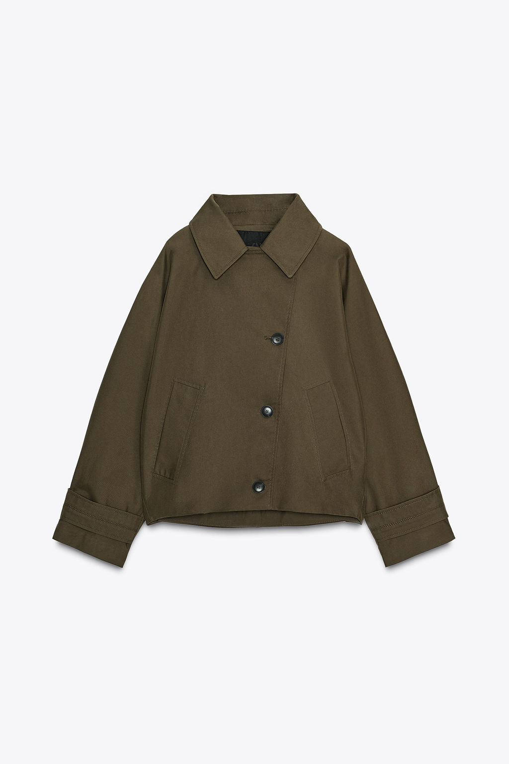 ZW COLLECTION WATER-REPELLENT TRENCH COAT - Zara фото 8