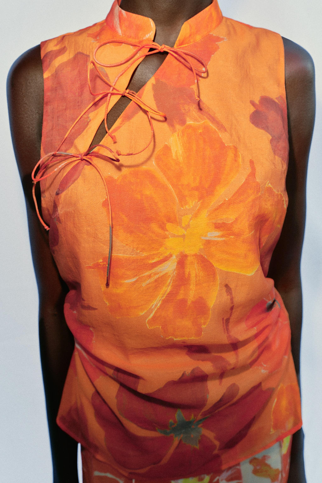 TOP ESTAMPADO LAZOS / Multicolor - Zara фото 3