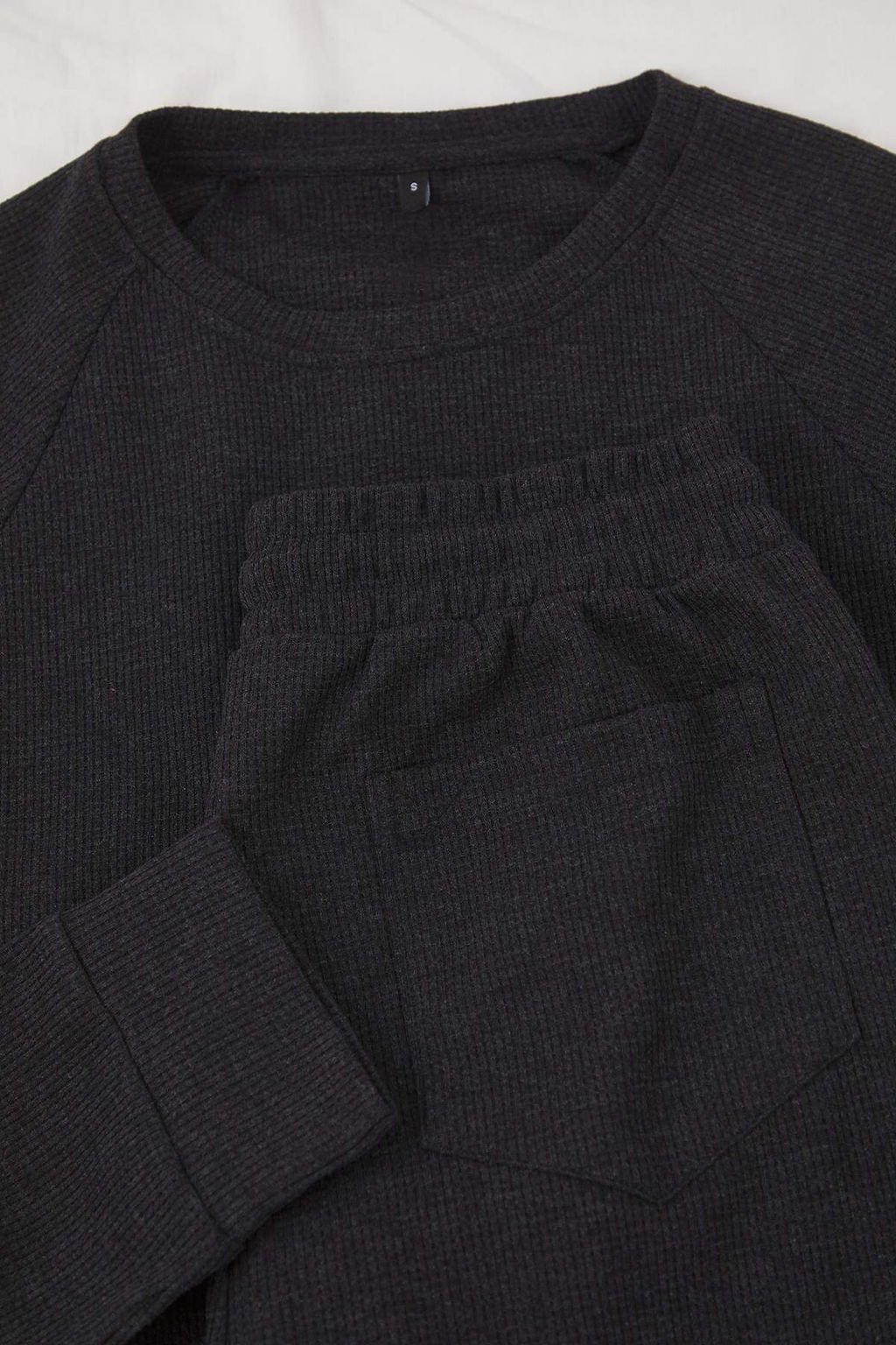 TRENDYOL MAN Lacivert Regular Fit Waffle Orme Pijama Tak?m? TMNAW23PT00015 - Trendyolmilla фото 29