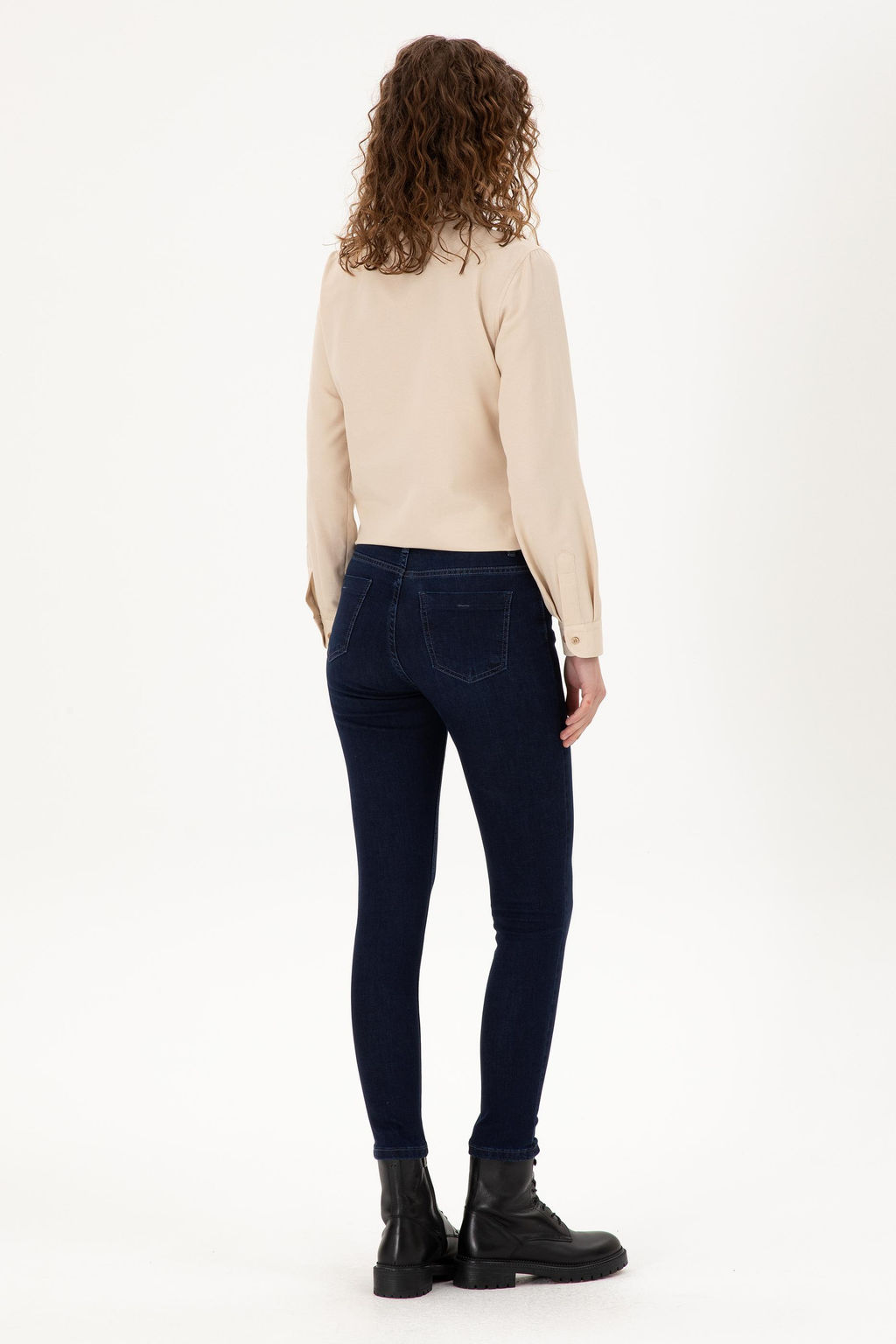 Женские синие джинсовые брюки Неожиданная скидка в корзине - U.s. polo assn фото 4