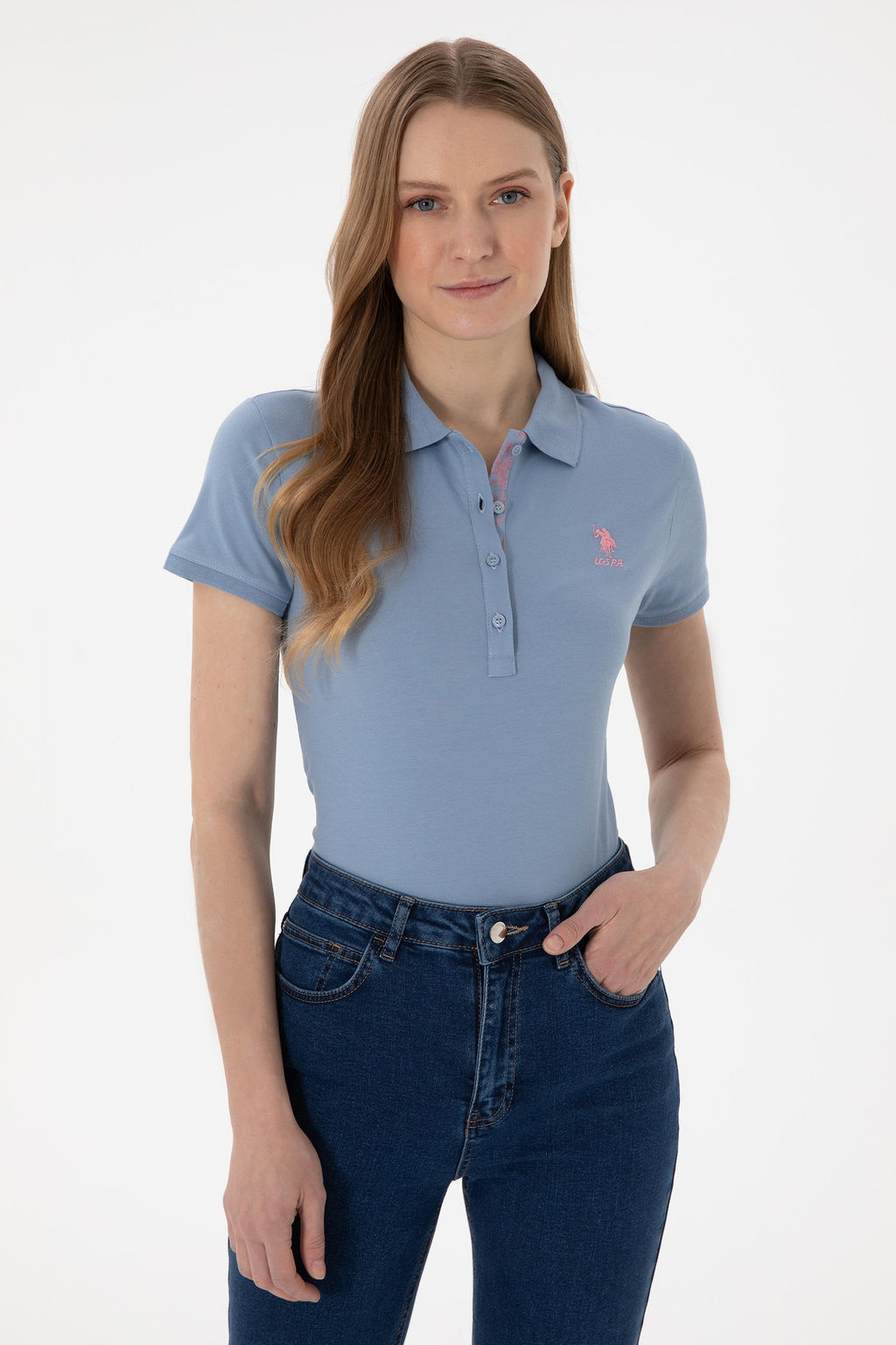 Kad_n Mavi Basic Ti__rt Sepette S_rpriz _ndirim - U.s. polo assn фото 3