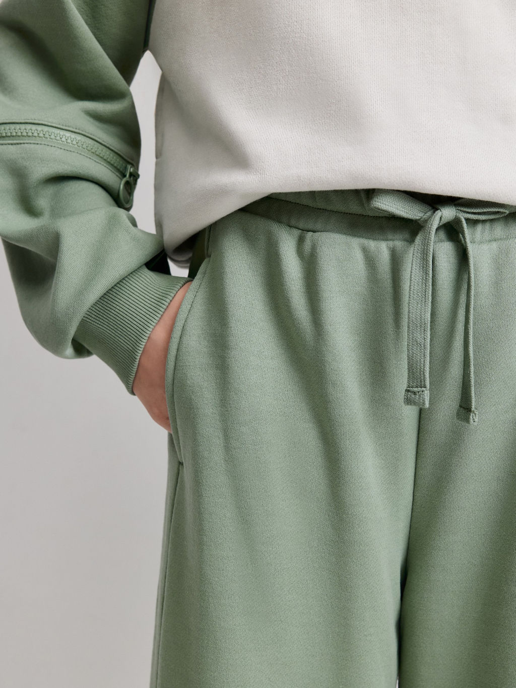 ACOOLA / Брюки детские для девочек Russet_pn бледно-зеленый  фото 2