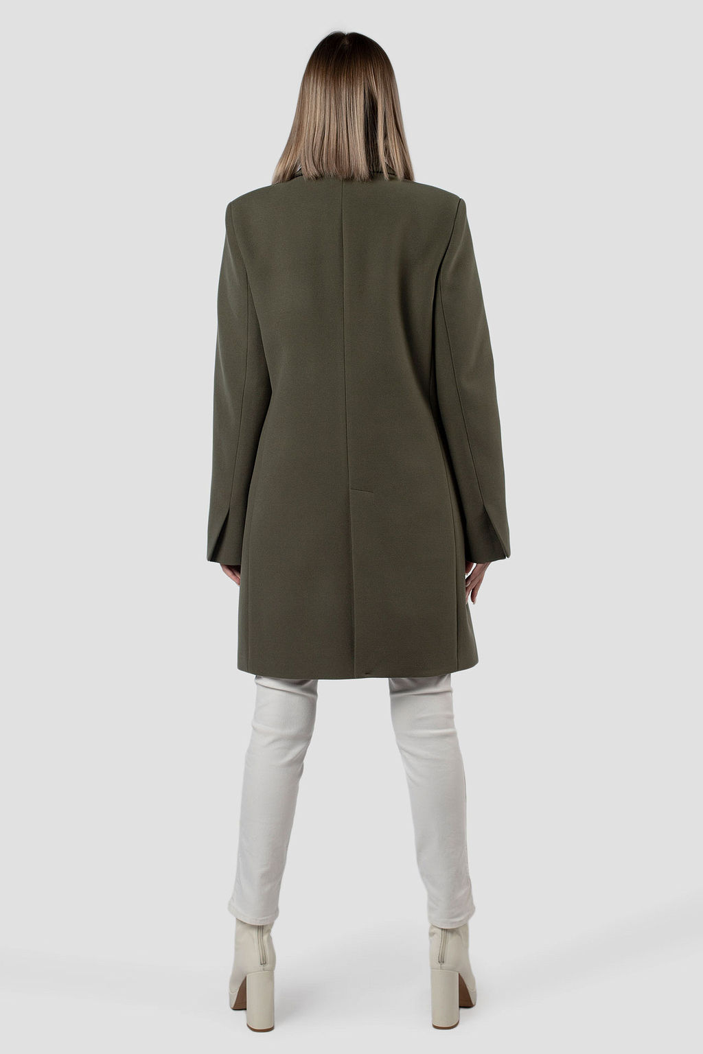 01-11935 Пальто женское демисезонное - El podio фото 4