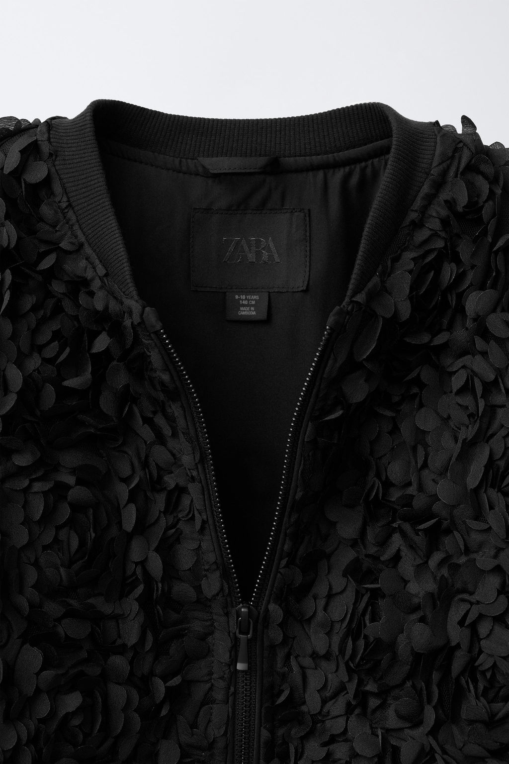 FLORAL BOMBER JACKET - Zara фото 7