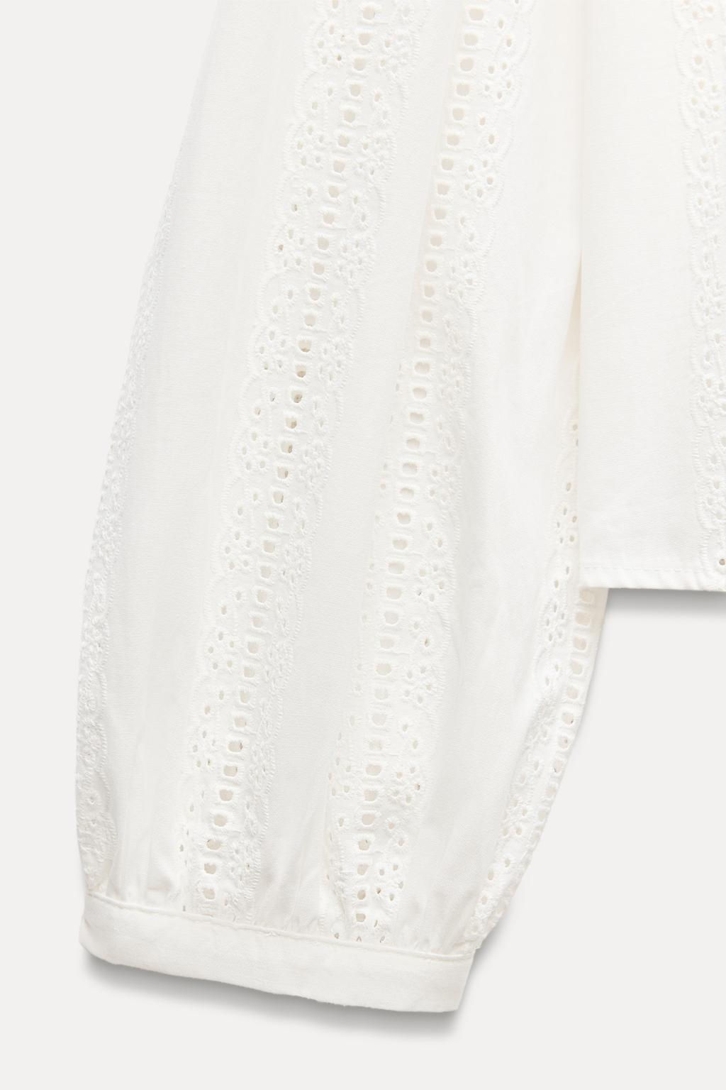 EMBROIDERED SHIRT - Zara фото 13