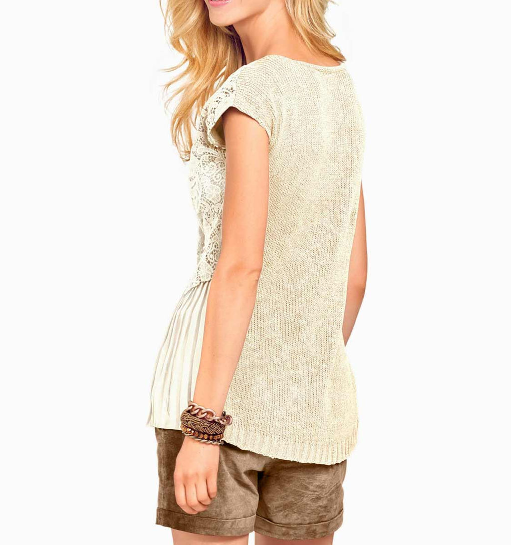 Топ, экрю - Ashley brooke фото 4