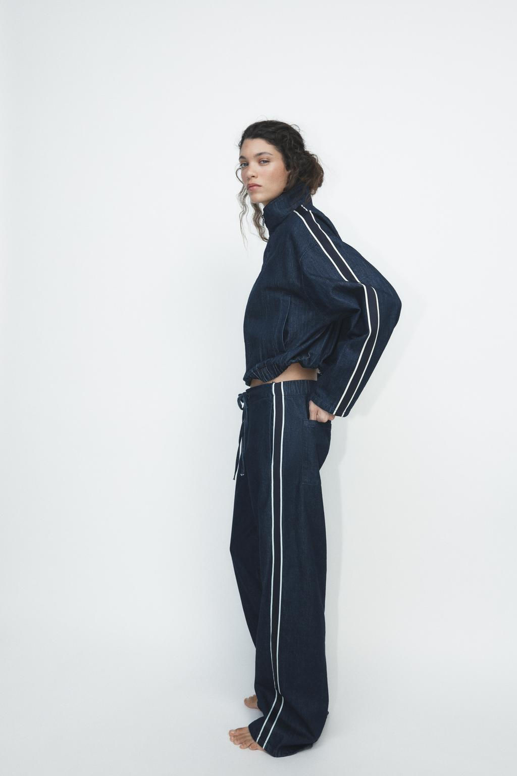 JEANS WITH SIDE STRIPES - Zara фото 3