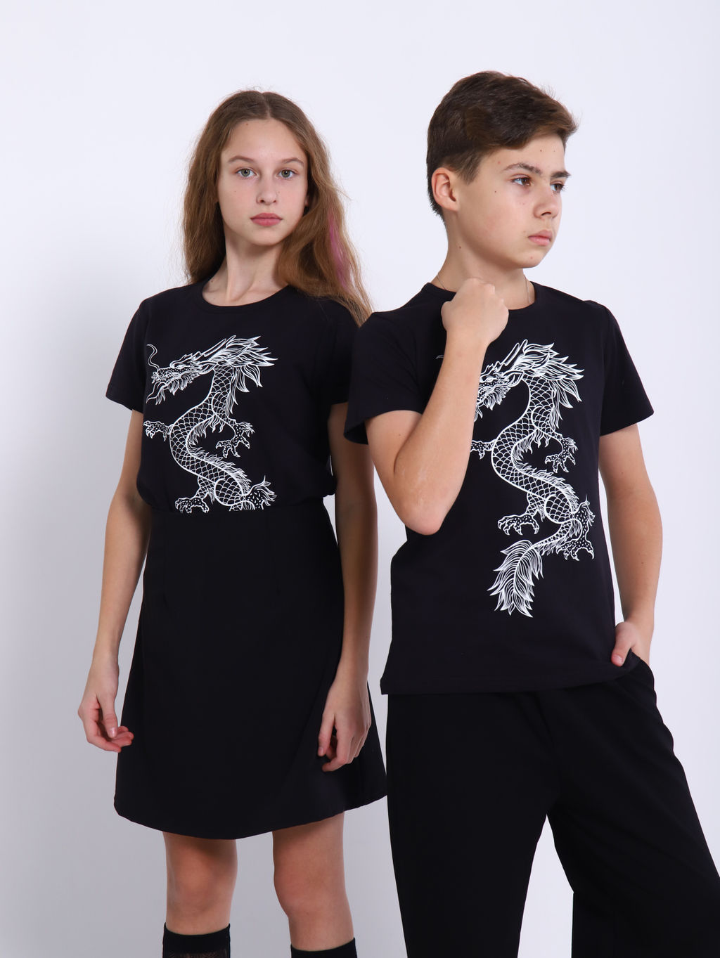 Футболка Горыныч черный - Ладошки фото 11