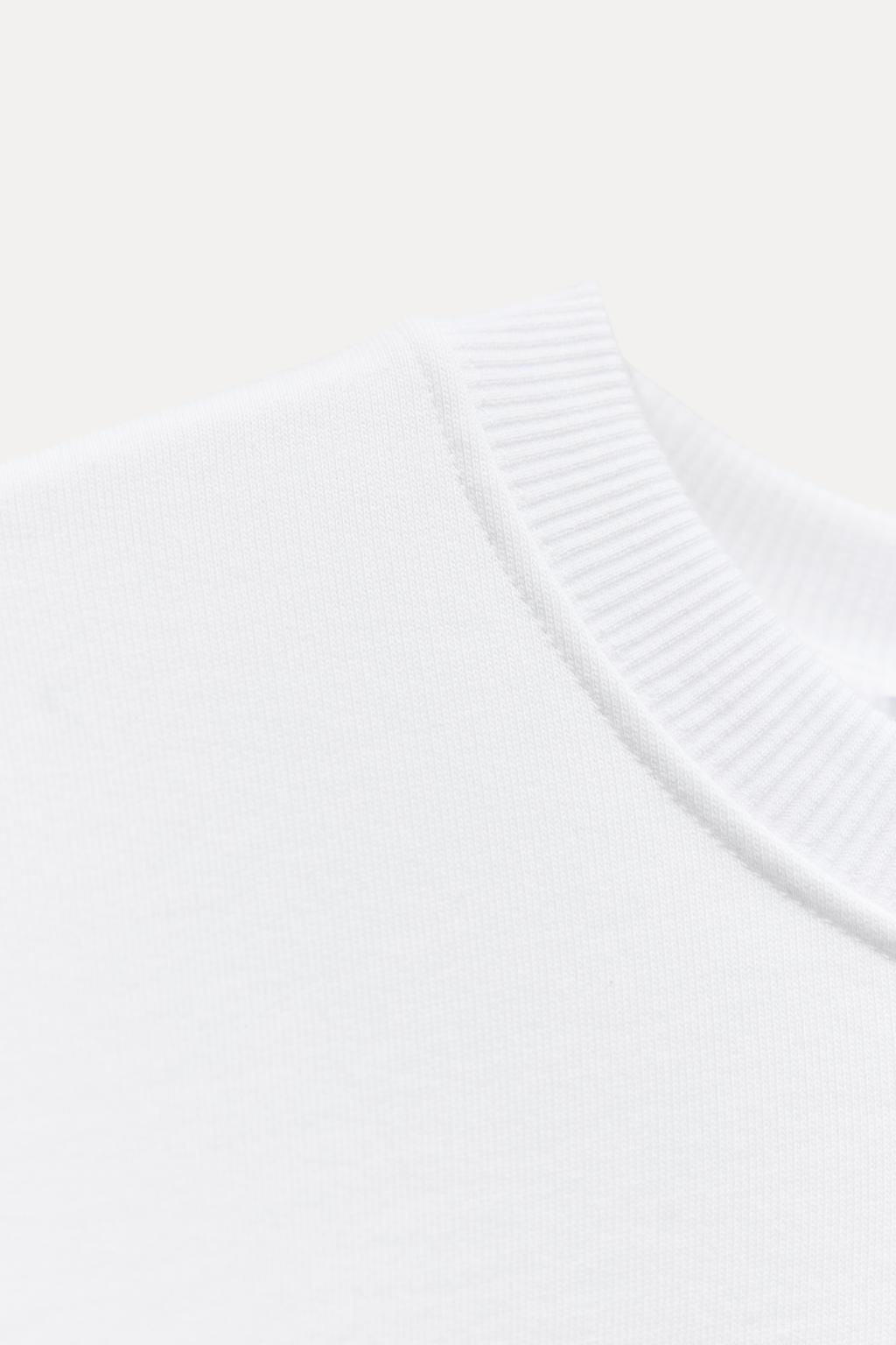 MINIMALIST SLOGAN SWEATSHIRT - Zara фото 11