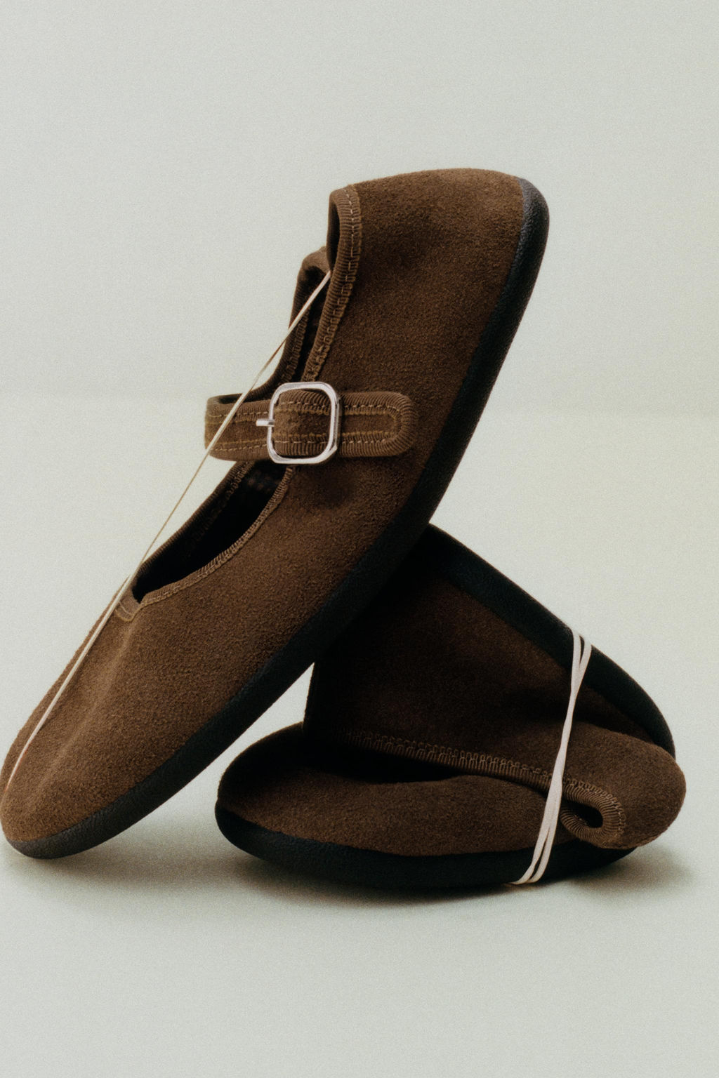BAILARINA BAREFOOT PIEL / Marr?n