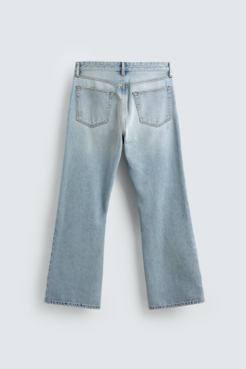 FLARED FIT JEANS - Zara фото 12