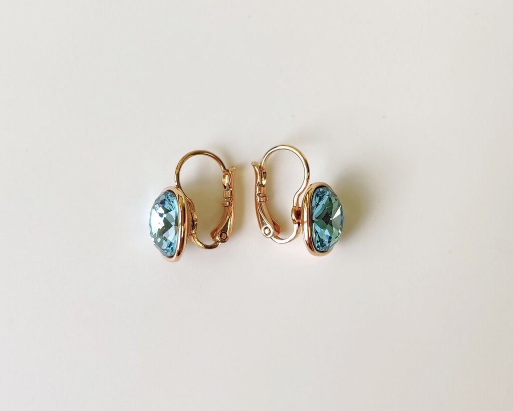 Серьги с кристаллами Swarovski