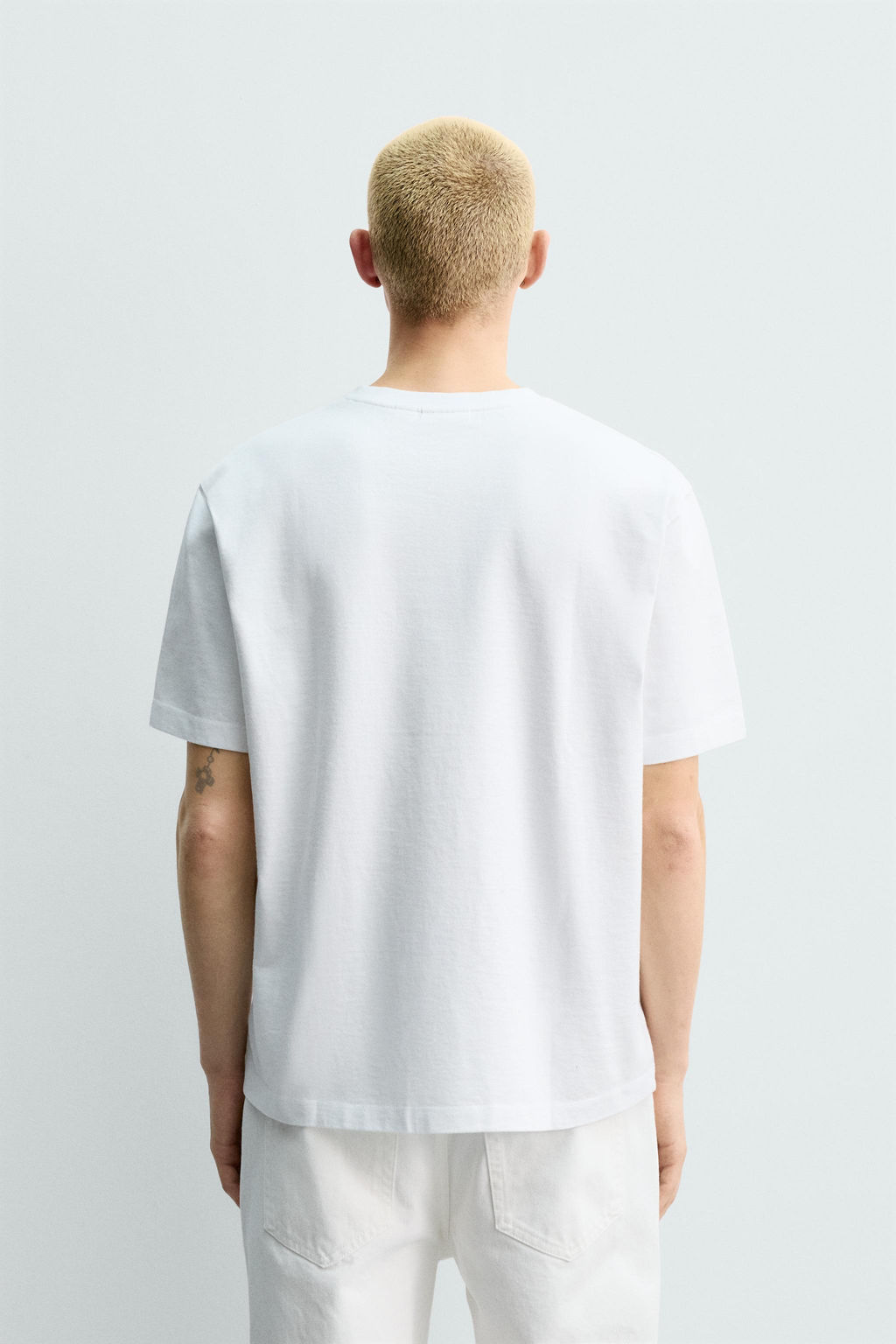 HEAVYWEIGHT SHORT SLEEVE T-SHIRT - Zara фото 12
