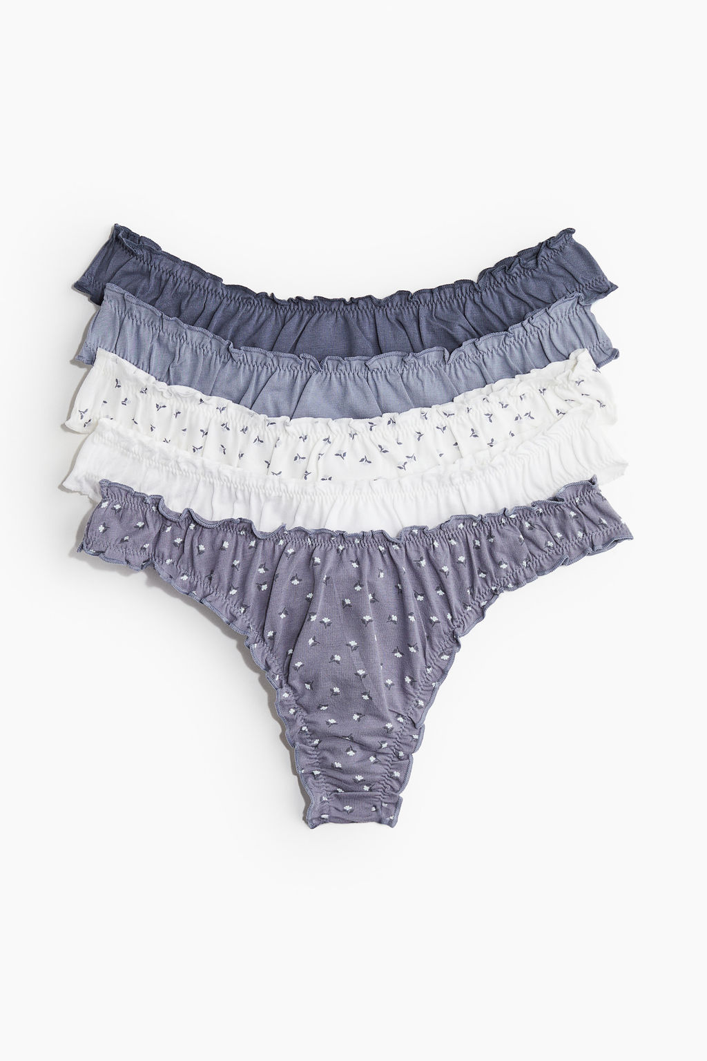 Pack de 5 bragas Thong - H&m фото 4